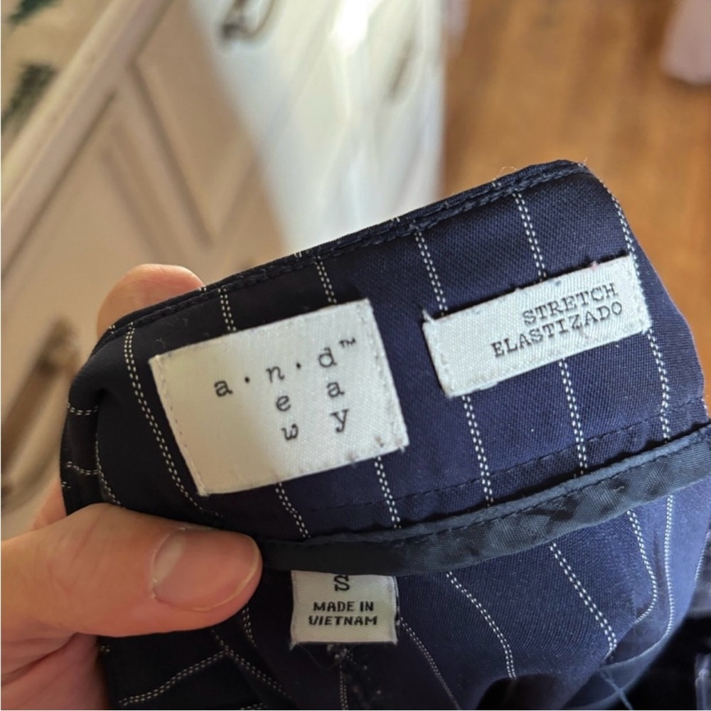 Target a new say stretch pin striped high waisted trousers - Picture 15 of 15